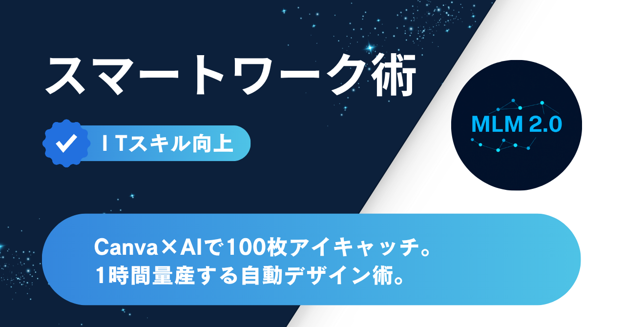 Canva×AIで100枚アイキャッチ